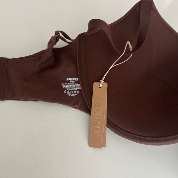 SOLD NWT SKIMS Fits Everybody Super Push-up Bra 34DDD cocoa - Picture 9 of 11